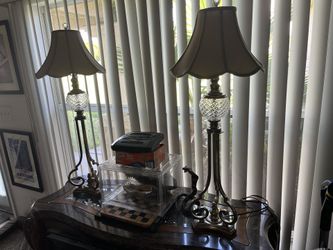 Robin, Stuckey and table lamps or reading lamps