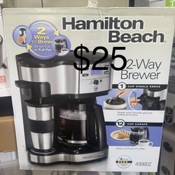 Hamilton Beach 2-way Brewer