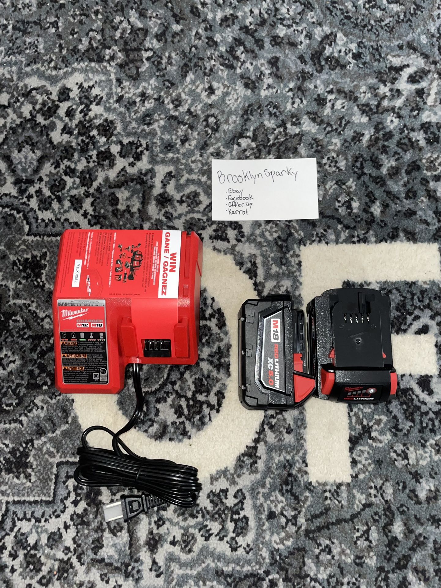 M18 5.0Ah Batteries&Charger Kit