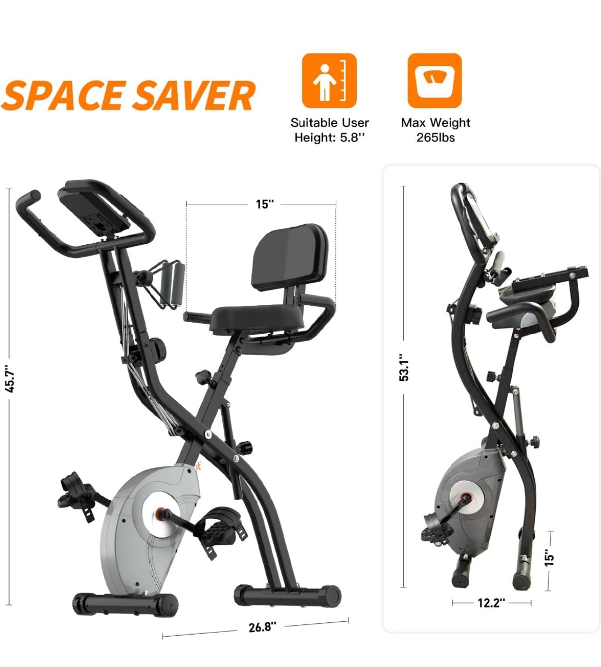 Foldable Exercise Bike