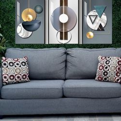 (Free delivery) Ashley Furniture Blue Gray Couch 🛋️ 