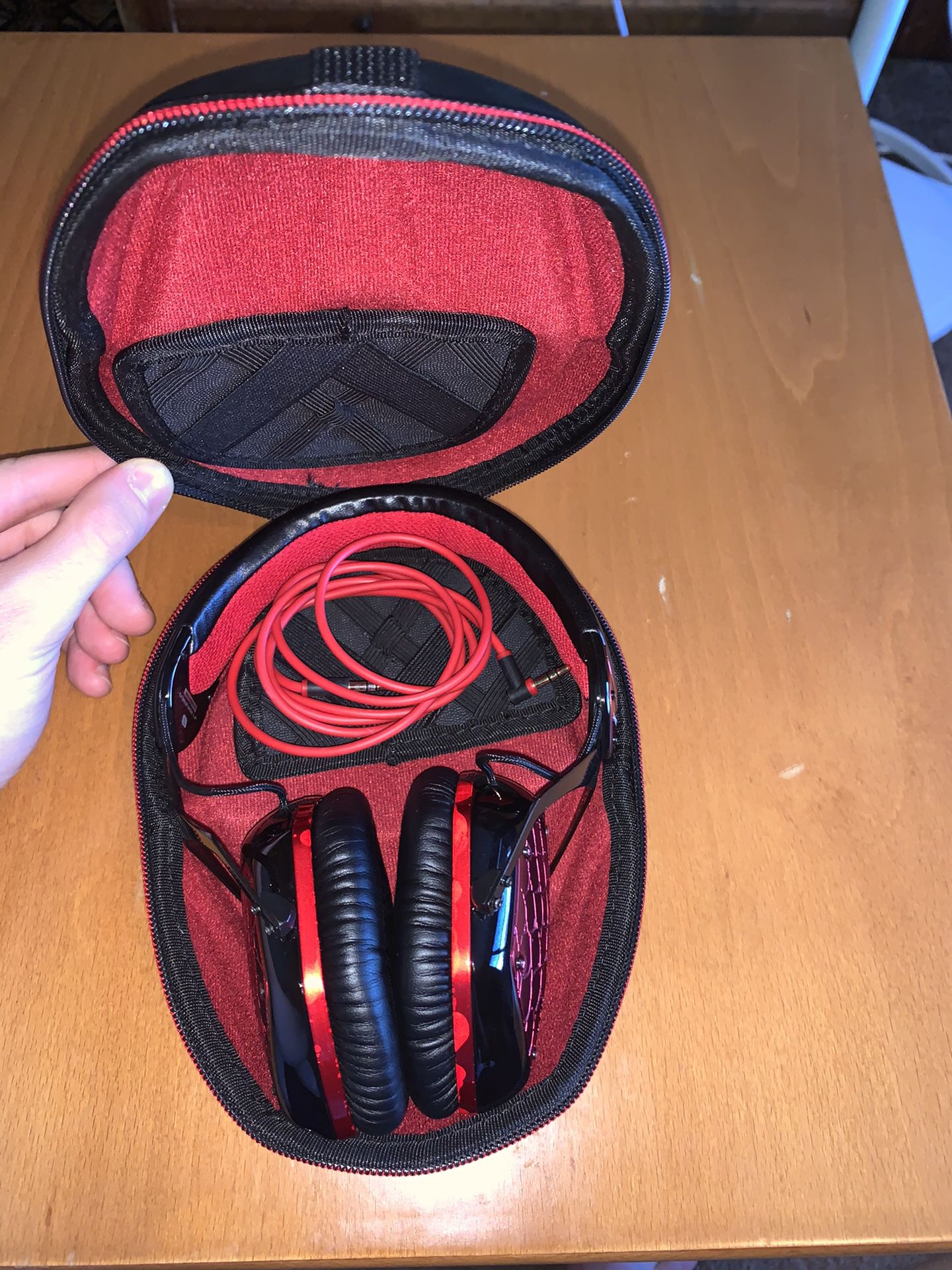 New Headphones (V Moda brand) with case