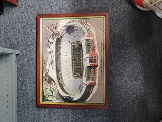 Greenbay Stadium Framed Puzzle - Lambeau Field