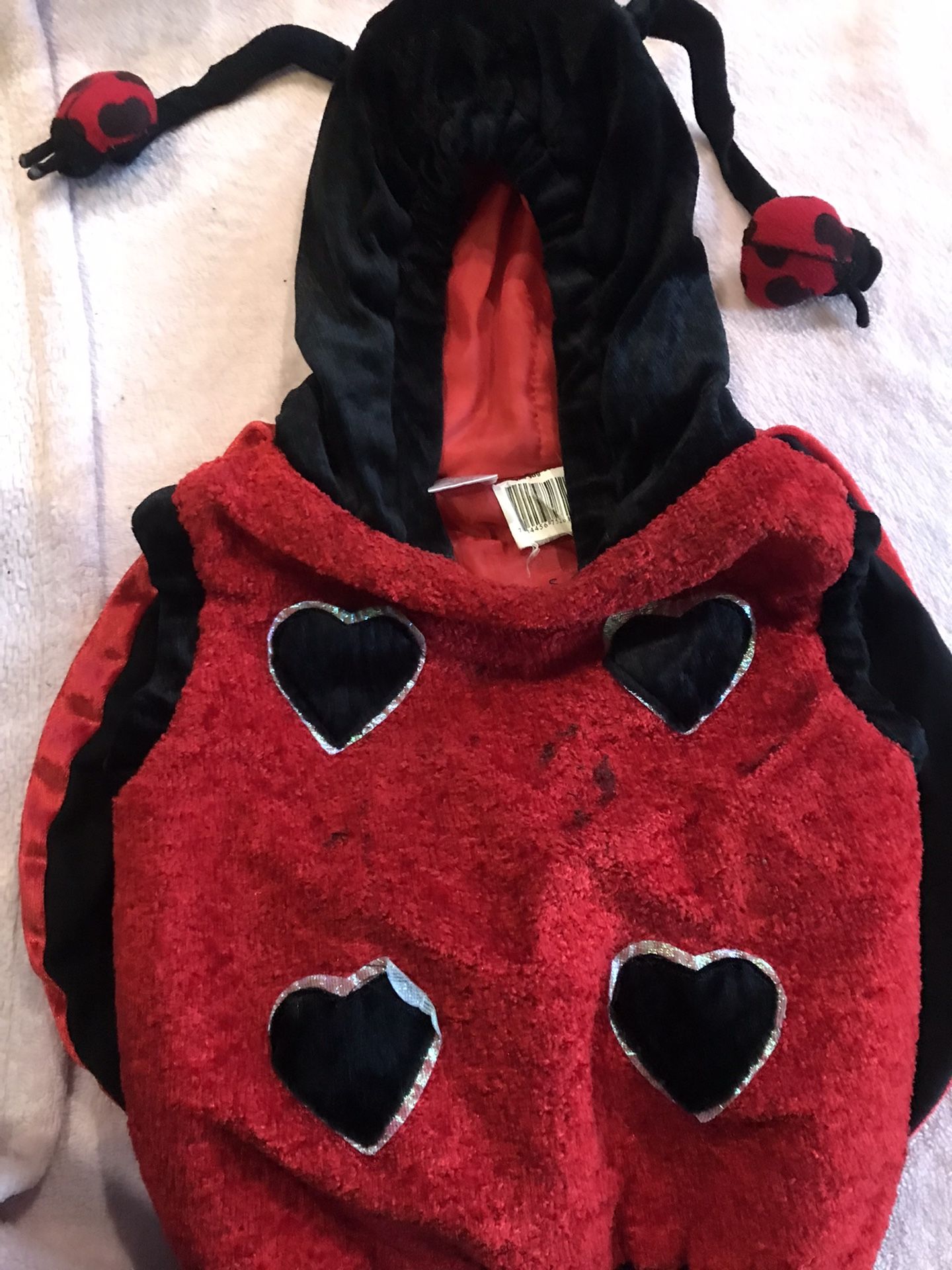 Lady Bug Costume $5 Toddler Size 2