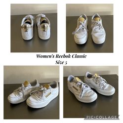 Women’s Reebok Classic Size 5