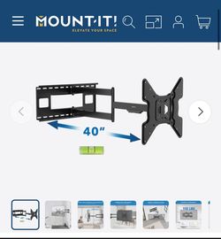 Mount-It! Full Motion TV Wall Mount