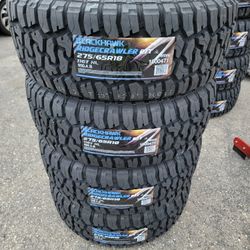 275 65 18 NEW TIRES TUNDRA SEQUOIA TITAN ARMADA RUBICON GLADIATOR SILVERADO SUBURBAN AVALANCHE TAHOE SIERRA 