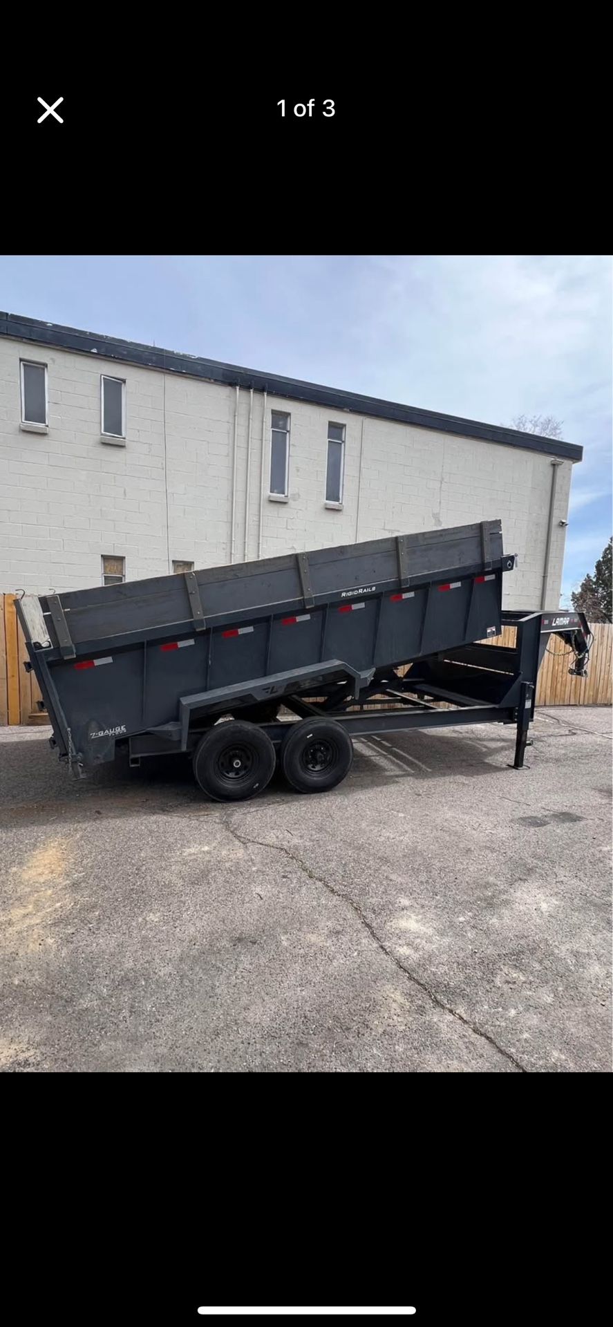 Dump trailer