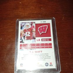 Big Ben and TJ Watt Rookie Cards