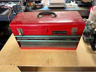Toolbox with tools