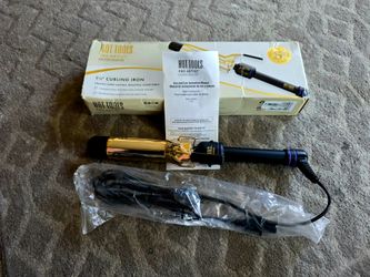 Hot Tools Pro Artist 24K Gold 1-1/2" Curling Iron – Like-New