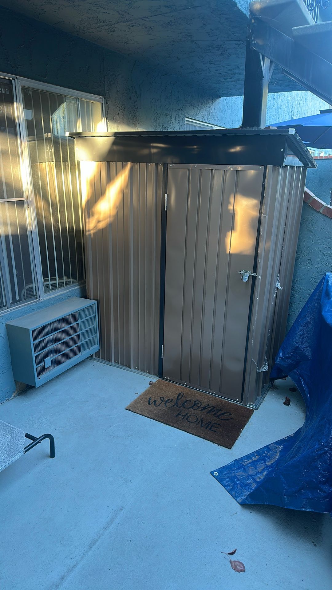 Metal Patio Shed