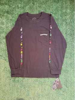 Black rainbow Chrome Hearts long sleeve