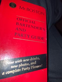 Mr. Boston Official Bartender's and Party Guide