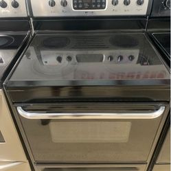 Frigidaire glasstop stainless steel stove