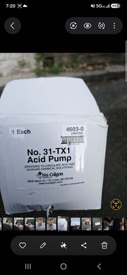 Nu-calgon acid pump