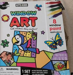 Kits for Kids Window Art NEW