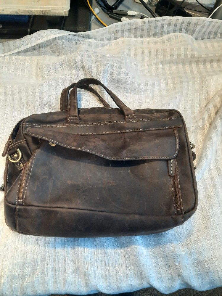 Men's  Leather Breifcase/Laptop Bag