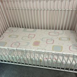 Baby’s Dream Willa Metal Classic Crib(Snowdrift)