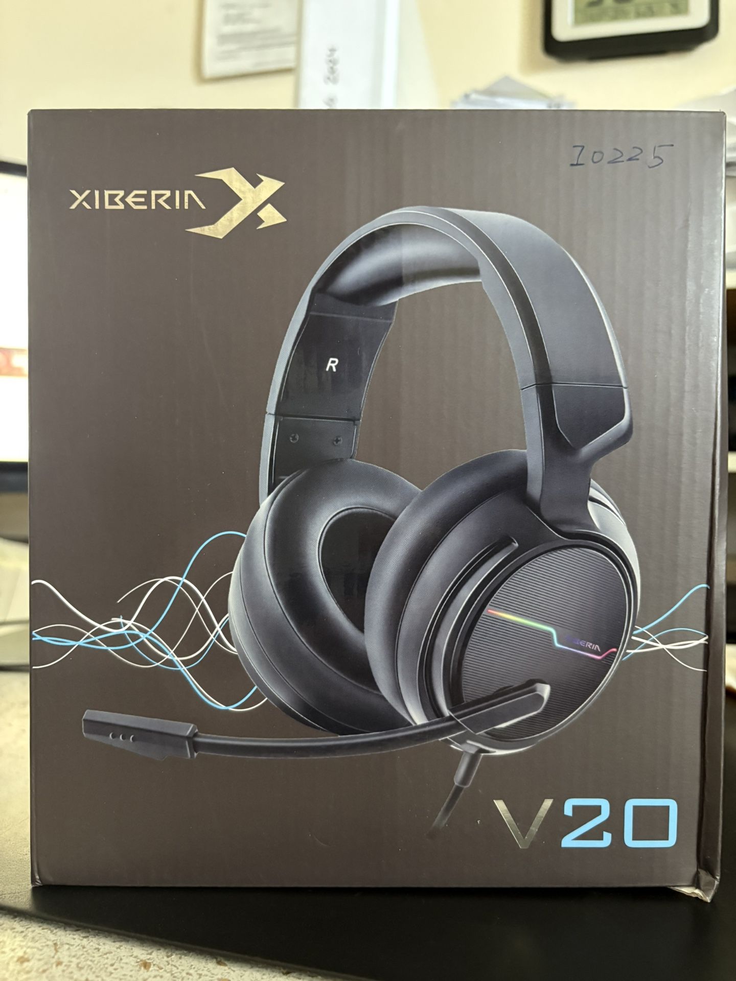 Xiberia V20 Wired Gaming Headset USB 7.1 Surround Sound Gaming Headset for PC