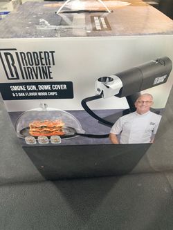 Robert Irvine Smoke Gun with Dome Cover & Wood Chips