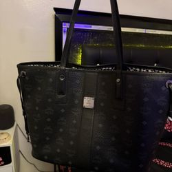 Black Mcm Tote