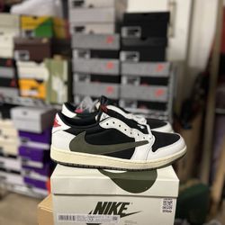 Jordan 1 Retro Low OG SP Travis Scott Olive