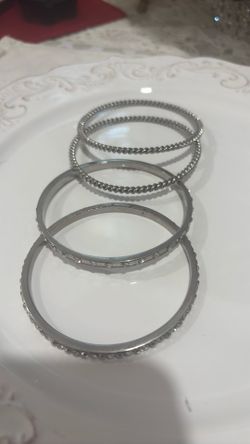 Gently used,  Cookie Lee Set of 4 Bracelets.