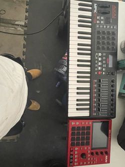 AKAI professional MPK 249 piano/AKAI professional MPC one+ beat maker pad
