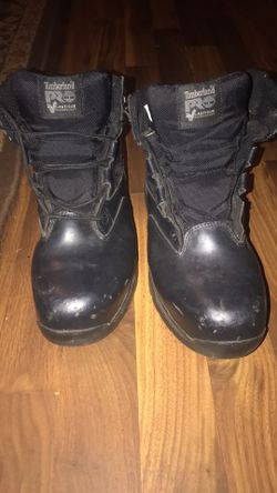 Timberland pro steel toe boots size 9.5
