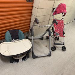 Kids And Baby Furniture $25 For All 🎂🍀🎈🎁 Furniture, Baby Furniture, Stroller, Baby Stroller, Table, Dining Baby Furniture. Kids And Baby Items.