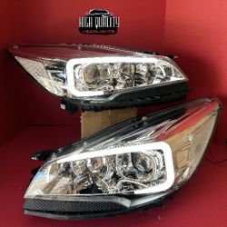 Ford Escape 2013. 2016 Headlights.