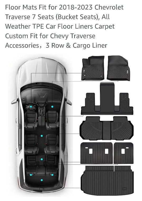 SHINJEW Floor Mats