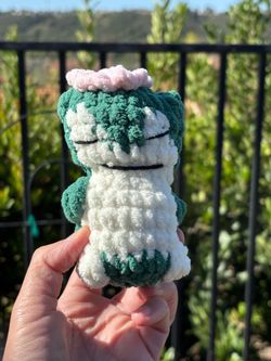 Pokémon Mosslax 🌺 handmade 🧶 crochet 🧶 plushie
