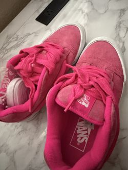 Pink school vans
