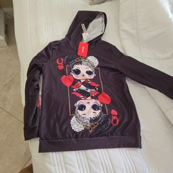 LOL Surprise Doll Hoodie. New With Tags. Size 11-12Y