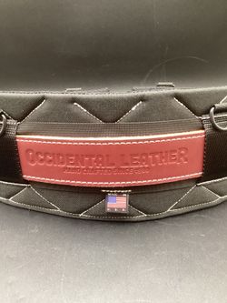 OCCIDENTAL LEATHER PROFOR MANCE BELT- BLACK**(FINANCIAMOS/ WE FINANCE)**