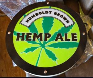 Humboldt Brown Hemp Ale LED light