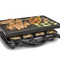 Hamilton Beach Electric Indoor Raclette Table Grill