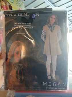 Megan Costume Children's Size XL 14-16