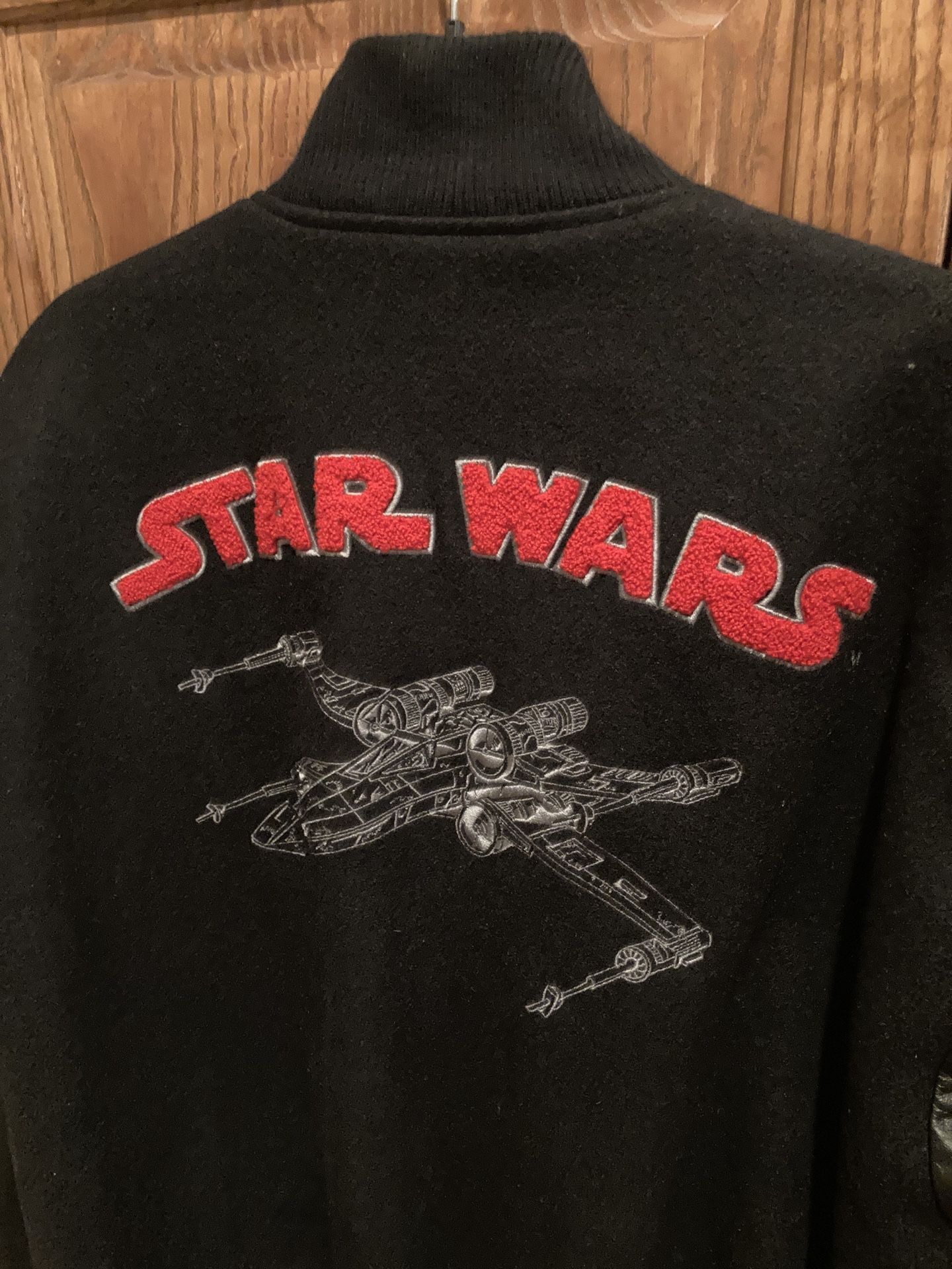 Star Wars leather jacket (size: XL/TG)