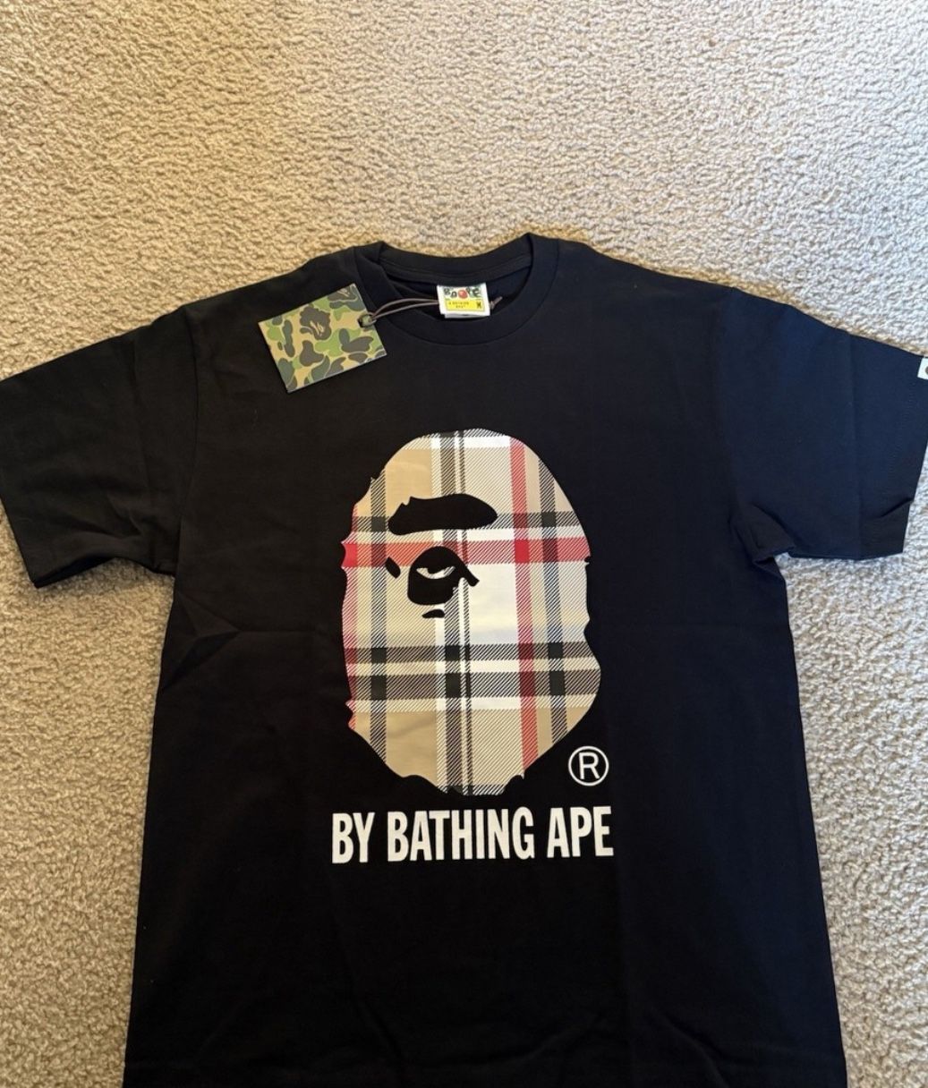 Bape x Burberry T-shirt