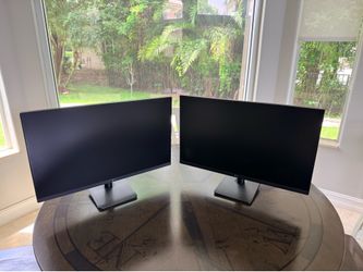 **Complete Home Office Triple Monitor Setup — Monitors + Docking Station — All Must Go!**