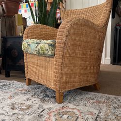 Wicker Accent Chair