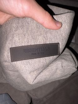 Size Medium Fits Baggy essentials Fear Of God Color White