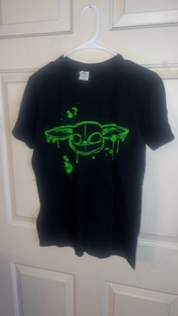 Yoda black unisex t-shirt size M
