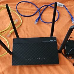 Asus Wireless 4 Antenna, Dual Band Router. 