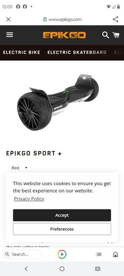 EpikGo Sport hoverboard