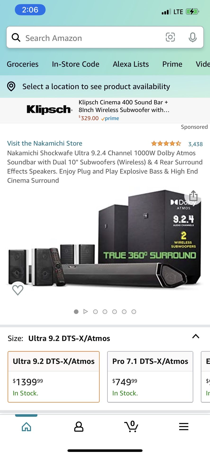 Nakamichi Surround Sound System 