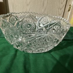 Crystal Serving Bowl